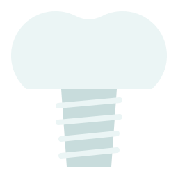 Dental implant icon