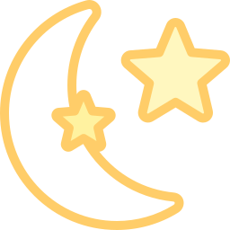 Half moon icon