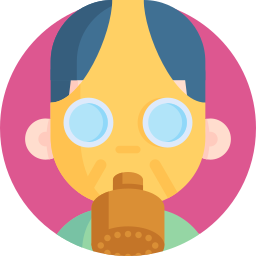 Gas mask icon