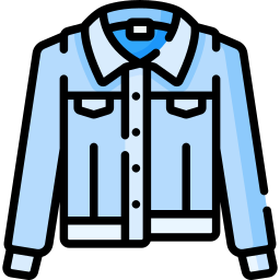 Denim jacket icon
