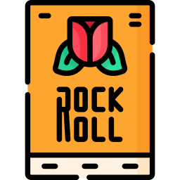 rock&#39;n&#39;roll icon
