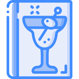 Cocktail book icon