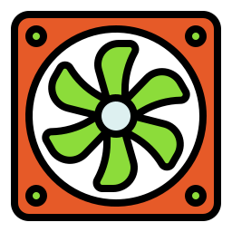 Air cooler icon