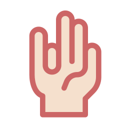4本の指 icon