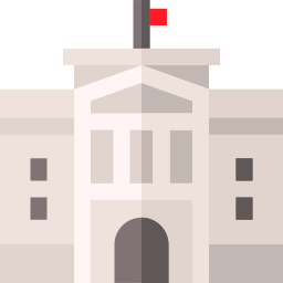 el palacio de buckingham icono