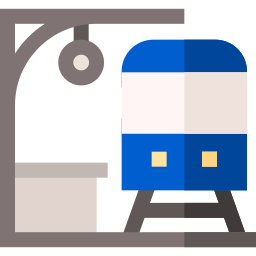 estação de trem Ícone
