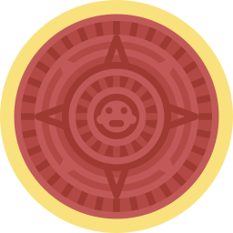 Maya calendar icon