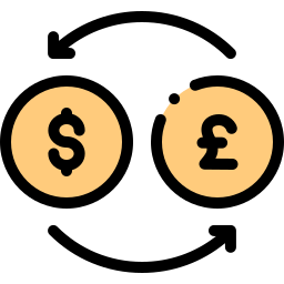 Money exchange icon