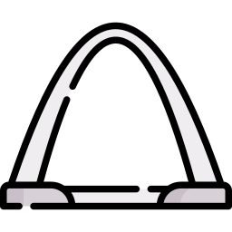 Gateway arch icon