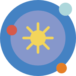 sistema solare icona