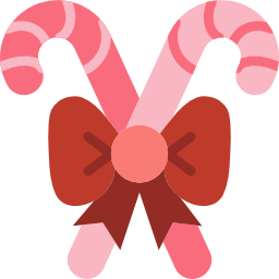 Candy canes icon