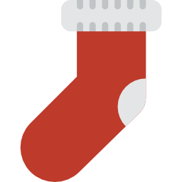 Christmas sock icon