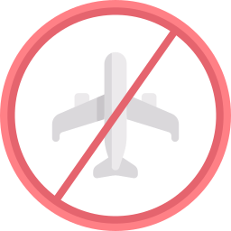 비행 금지 icon