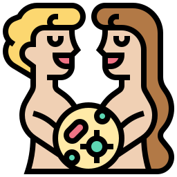 Sexual transmitted disease icon