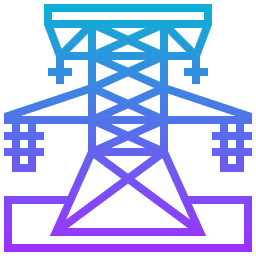 wieża energetyczna ikona