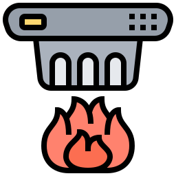 detector de humo icono