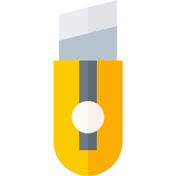 Utility knife icon