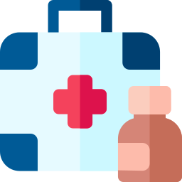 First aid kit icon