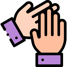 Clapping icon