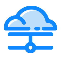 Cloud storage icon