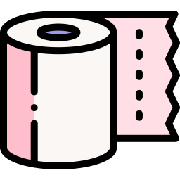 papier toilette Icône