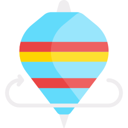 Spinning top icon