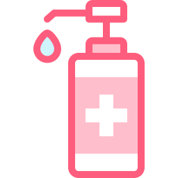 Hand sanitizer icon