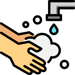 lavÁndose las manos icono
