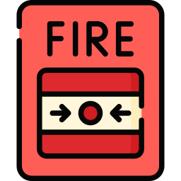 allarme antincendio icona
