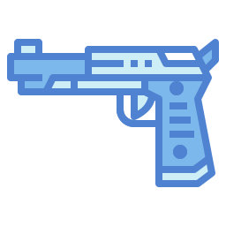 Hand gun icon