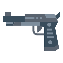 Hand gun icon