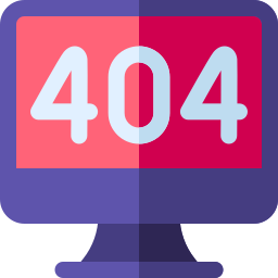 Error 404 icon