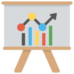 Business presentation icon