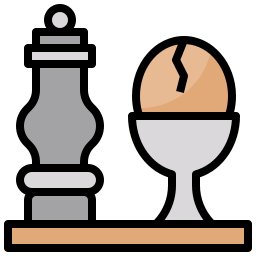 Boiled egg icon