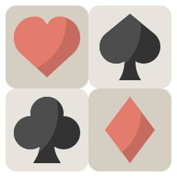 juegos de cartas icono