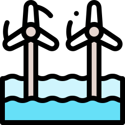 Ветряная электростанция иконка
