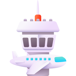 torre del aeropuerto icono