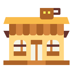 Coffee shop icon