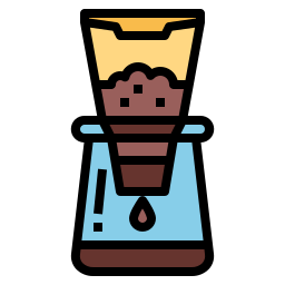 Кофейный фильтр иконка