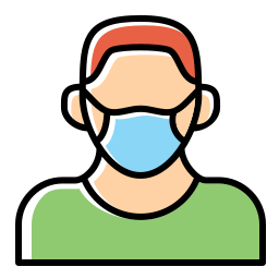 Face mask icon