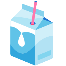 Milk box icon