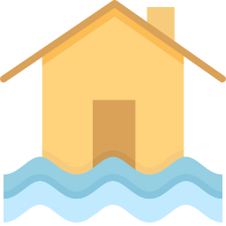 침수 주택 icon