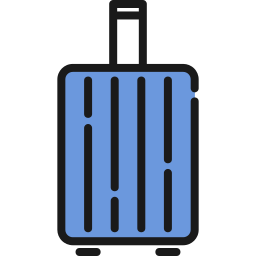 Travel baggage icon