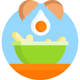 pękające jajko ikona