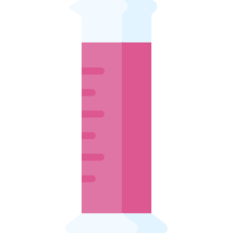 Graduated cylinder icon