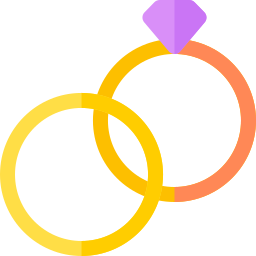 pierścienie ikona