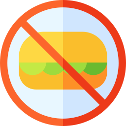 No junk food icon