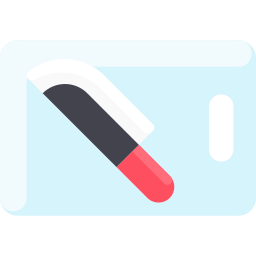 Cutting knife icon