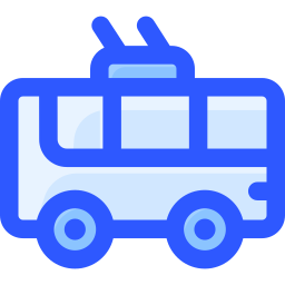 Trolley bus icon