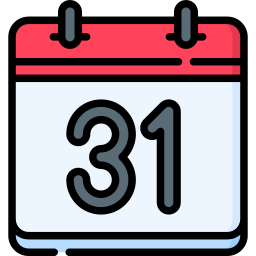 Calendario icono